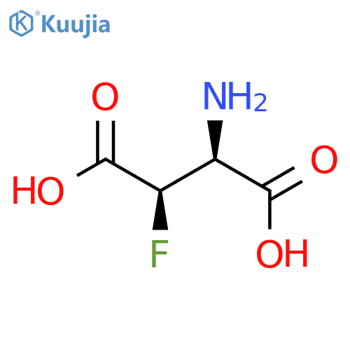 D-Asparticacid, 3-fluoro-, (3R)-rel- (9CI) structure