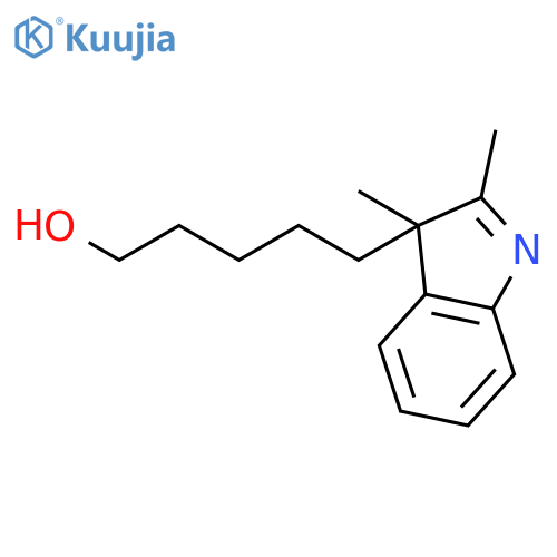3H-INDOLE-3-PENTANOL, 2,3-DIMETHYL- structure