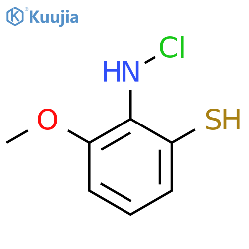 2-(Chloroamino)-3-methoxybenzenethiol structure