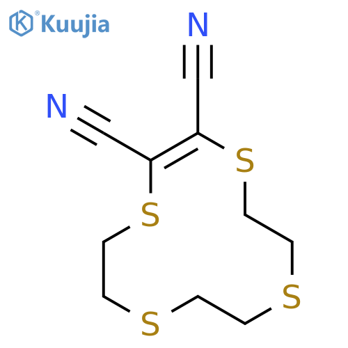 1,4,7,10-Tetrathiacyclododec-2-ene-2,3-dicarbonitrile structure