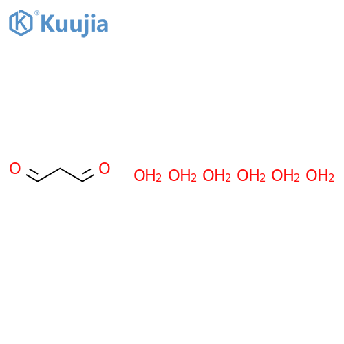 PROPANEDIAL, HEXAHYDRATE structure