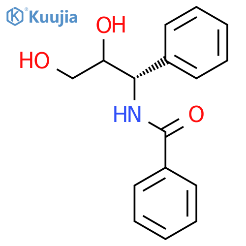 BENZAMIDE, N-[(1S)-2,3-DIHYDROXY-1-PHENYLPROPYL]- structure