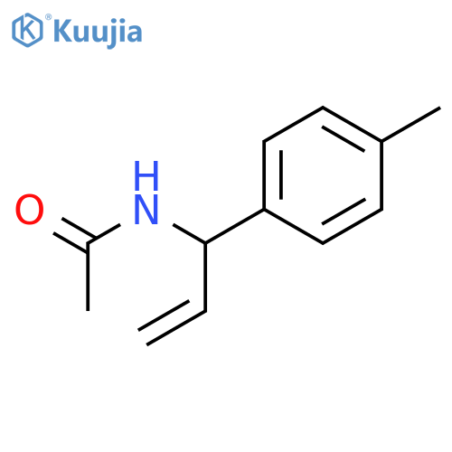 Acetamide, N-[1-(4-methylphenyl)-2-propenyl]- structure