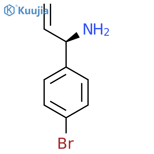(1R)-1-(4-BROMOPHENYL)PROP-2-EN-1-AMINE structure