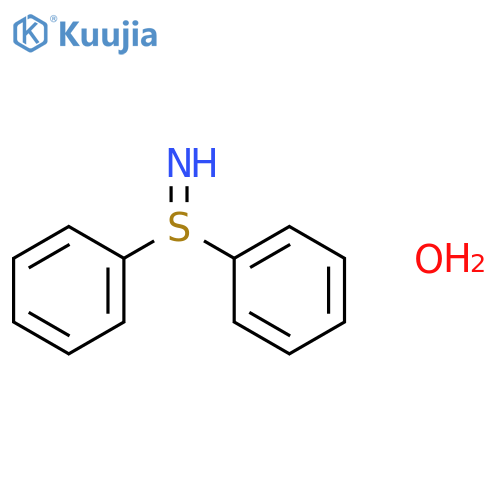 S,S-Diphenylsulfilimine monohydrate structure
