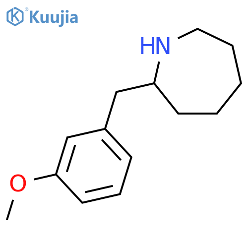 2-(3-methoxyphenyl)methylazepane structure
