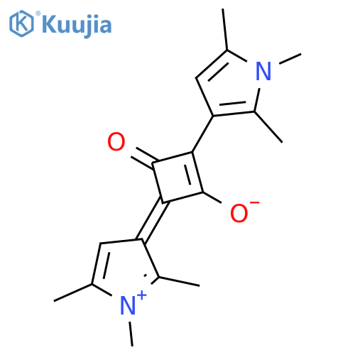 1-(2.5-dimethyl-pyrrol-3-yl)-3-(2,5-dimethyl-pyrrolium-3-ylidene)-cyclobuten-2-one-4-olate structure
