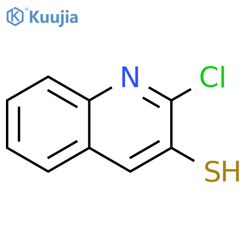 2-chloroquinoline-3-thiol structure