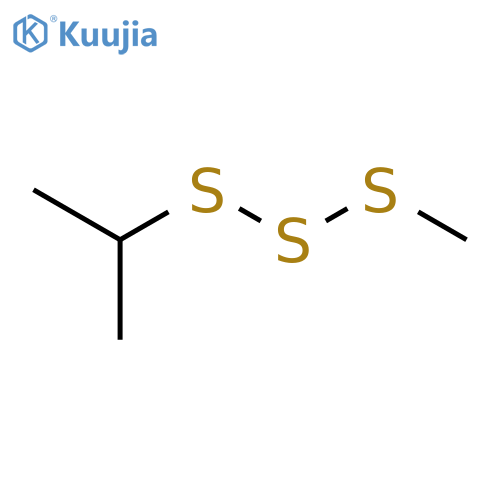 1-methyl-3-(propan-2-yl)trisulfane structure