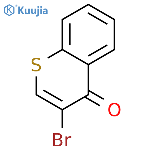 4H-1-Benzothiopyran-4-one, 3-bromo- structure