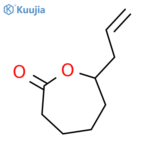2-Oxepanone, 7-(2-propenyl)- structure