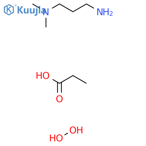 Propanoic acid, reaction product with N1,N1-dimethyl-1,3-propanediamine and hydrogen peroxide structure
