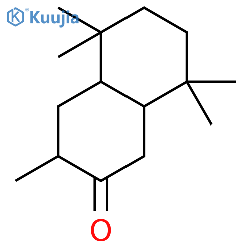 octahydro-3,5,5,8,8-pentamethylnaphthalene-2(1H)-one structure