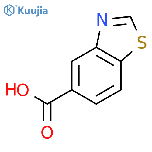 1,3-benzothiazole-5-carboxylic acid structure
