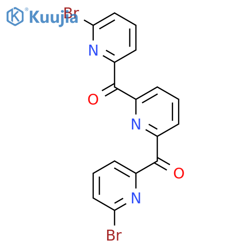 Methanone, 2,6-pyridinediylbis[(6-bromo-2-pyridinyl)- structure