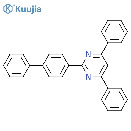 PYRIMIDINE, 2-[1,1'-BIPHENYL]-4-YL-4,6-DIPHENYL- structure