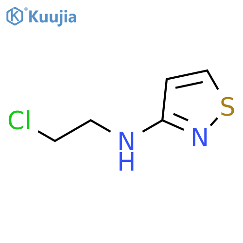 3-Isothiazolamine, N-(2-chloroethyl)- structure