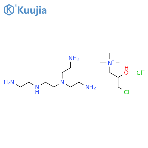1-Propanaminium, 3-chloro-2-hydroxy-N,N,N-trimethyl-, chloride, reaction products with tetraethylenepentamine structure