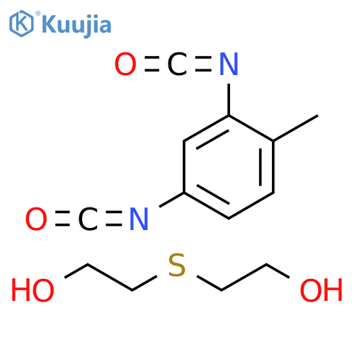 Ethanol,2,2'-thiobis-,polymerwith2,4-diisocyanato-1-methylbenzene structure