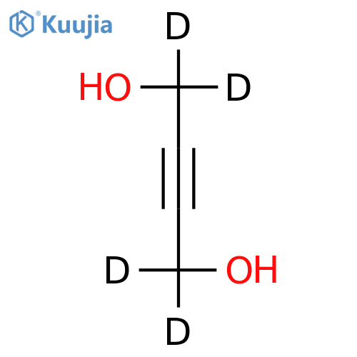 2-BUTYNE-1,4-DIOL-(1,1,4,4)-D4 structure