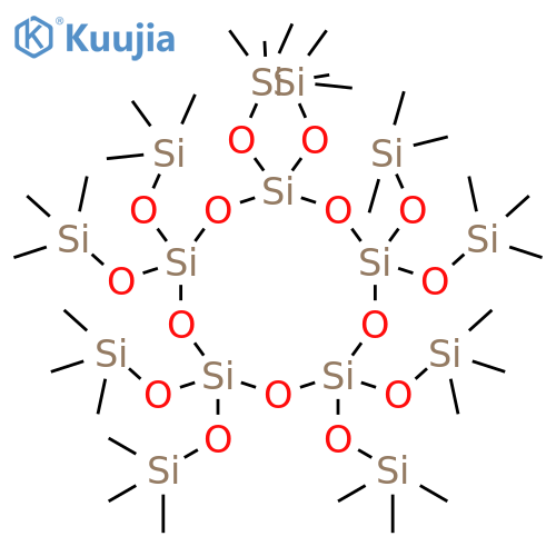 Cyclopentasiloxane, decakis[(trimethylsilyl)oxy]- structure