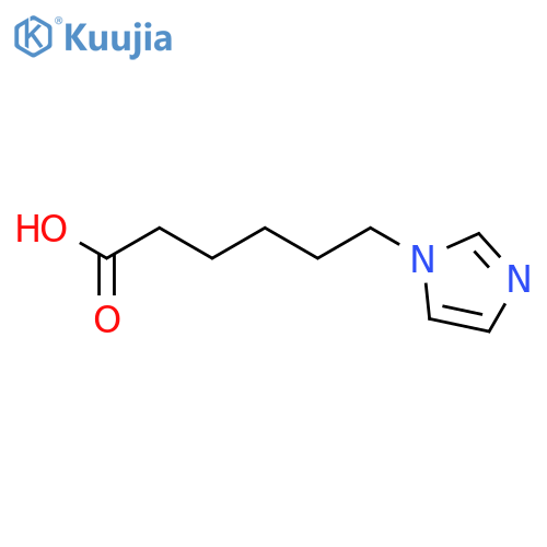 1H-Imidazole-1-hexanoic acid structure