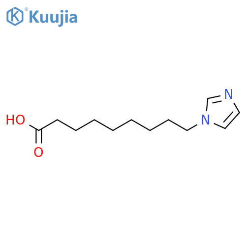 1H-Imidazole-1-nonanoic acid structure