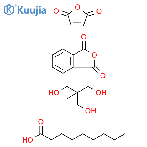 1,3-Isobenzofurandione,polymerwith2,5-furandioneand2-(hydroxymethyl)-2-methyl-1,3-propanediol,nonanoate structure