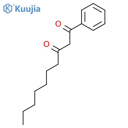 1-Phenyldecane-1,3-dione structure