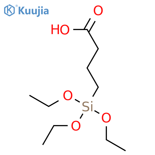 Butanoic acid, 4-(triethoxysilyl)- structure