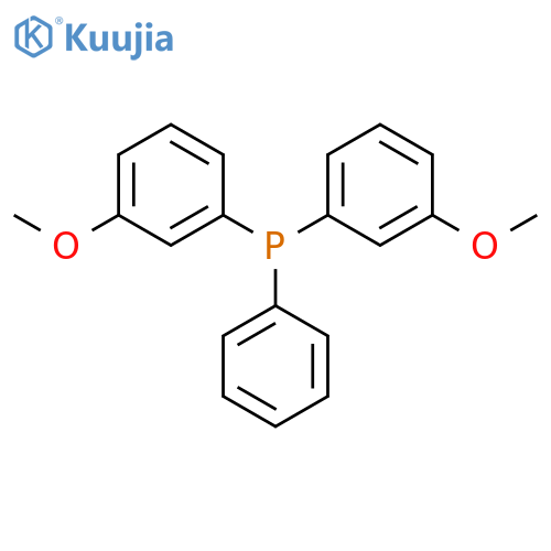 Phosphine, bis(3-methoxyphenyl)phenyl- structure