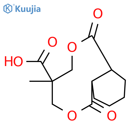 1,2-Cyclohexanedicarboxylicacid, 1,1'-(2-carboxy-2-methyl-1,3-propanediyl) ester structure