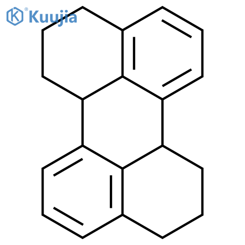 Perylene, 1,2,3,6b,7,8,9,12b-octahydro- structure