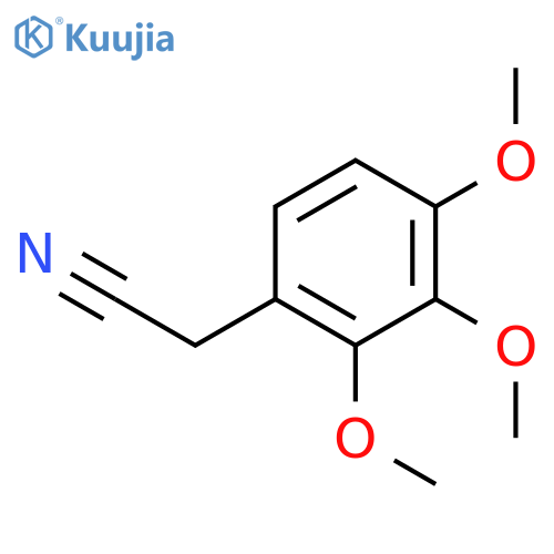 2,3,4-Trimethoxyphenylacetonitrile structure