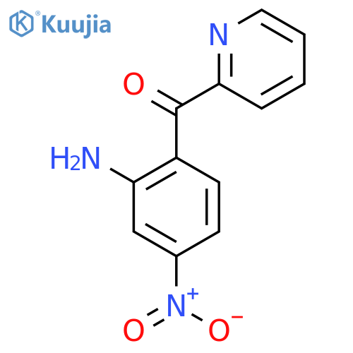 2-(2-Amino-4-nitrobenzoyl)pyridine structure