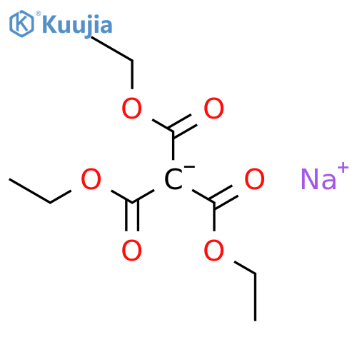 Triethyl Sodium Methanetricarboxylate structure