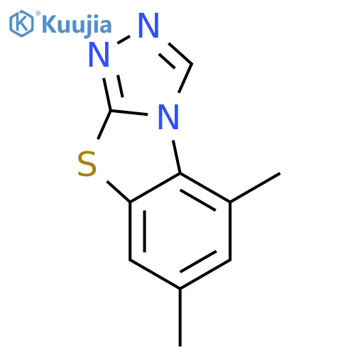 1,2,4-Triazolo[3,4-b]benzothiazole,5,7-dimethyl- structure