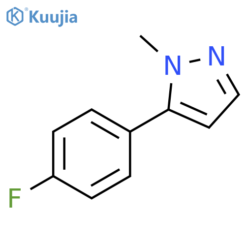 5-(4-fluorophenyl)-1-methyl-1H-pyrazole structure