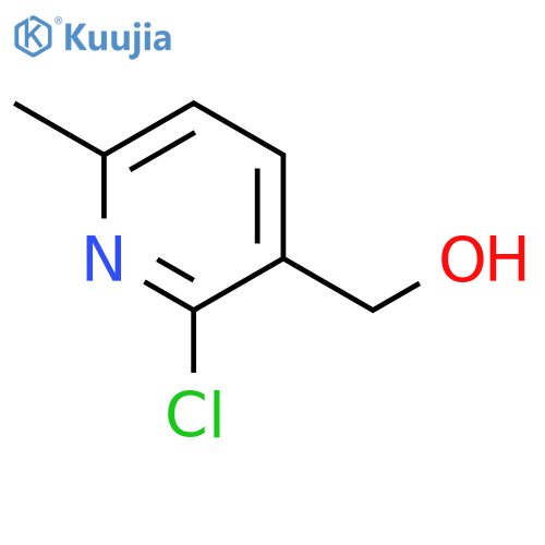 (2-Chloro-6-methylpyridin-3-yl)methanol structure
