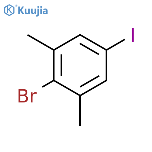2-Bromo-5-iodo-1,3-dimethylbenzene structure