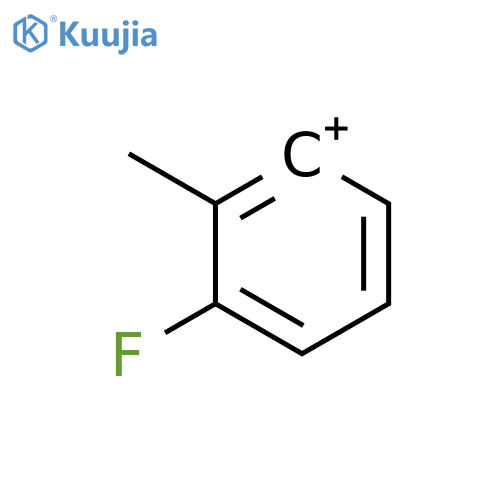 Phenylium, 3-fluoro-2-methyl- structure