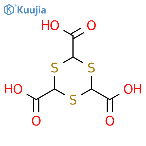 1,3,5-Trithiane-2,4,6-tricarboxylicacid structure