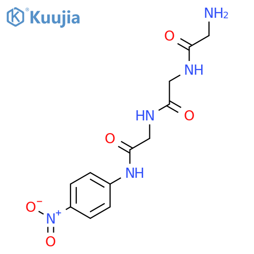 GLYCINAMIDE, GLYCYLGLYCYL-N-(4-NITROPHENYL)- structure