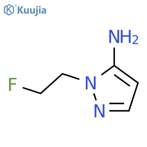 1-(2-fluoroethyl)-1H-pyrazol-5-amine structure