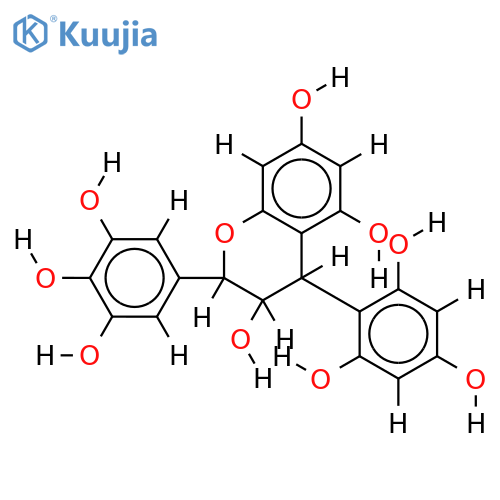 (+)-gallocatechin-(4alpha->2)-phloroglucinol structure