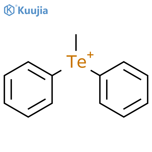 Methyldiphenyltelluronium structure