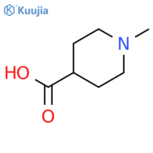 1-Methylpiperidine-4-carboxylic acid structure