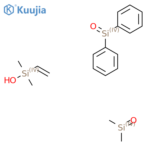 Dimethyl(oxo)silane;ethenyl-hydroxy-dimethylsilane;oxo(diphenyl)silane structure