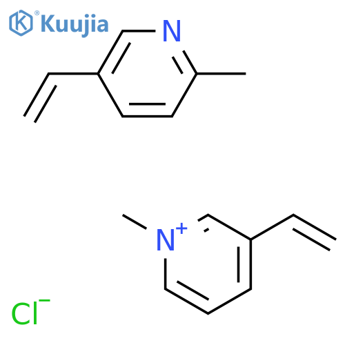 Pyridinium, 3-ethenyl-1-methyl-, chloride, polymer with 5-ethenyl-2-methylpyridine structure