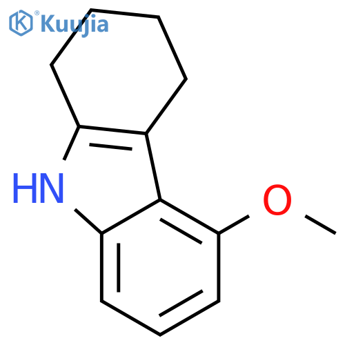 1,2,3,4-Tetrahydro-5-methoxycarbazole structure